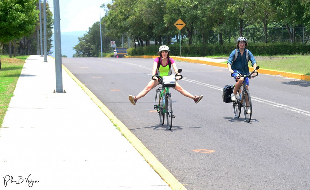 la previa a un viaje en bici