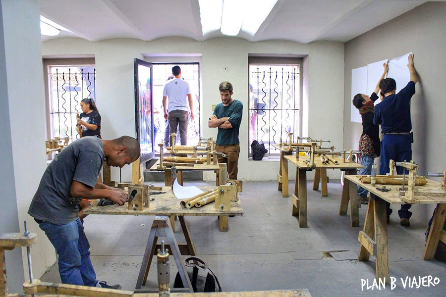 plan b viajero, como hacer una bici de bambu, cómo hacer una bici de bambú en Mexico 