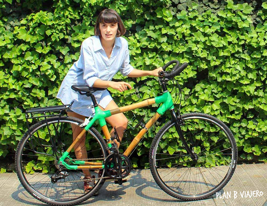 plan b viajero, gabriela de marcos, viaje en bicis de bambu, hacer una bici de bambu, bamboocycles