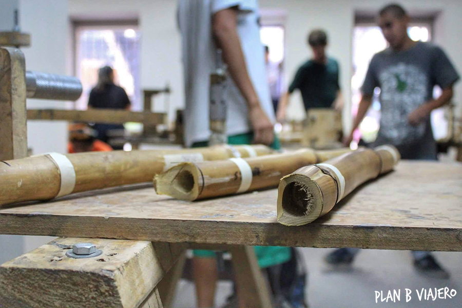 plan b viajero, cómo hacer una bicicleta de bambú en Mexico, bici ecologica