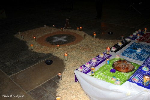 Altar Día de Muertos en Guerrero Negro