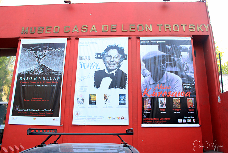 Fachada del Museo Casa de León Troksky