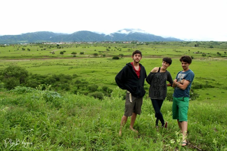 Disfrutando del paisaje salteño