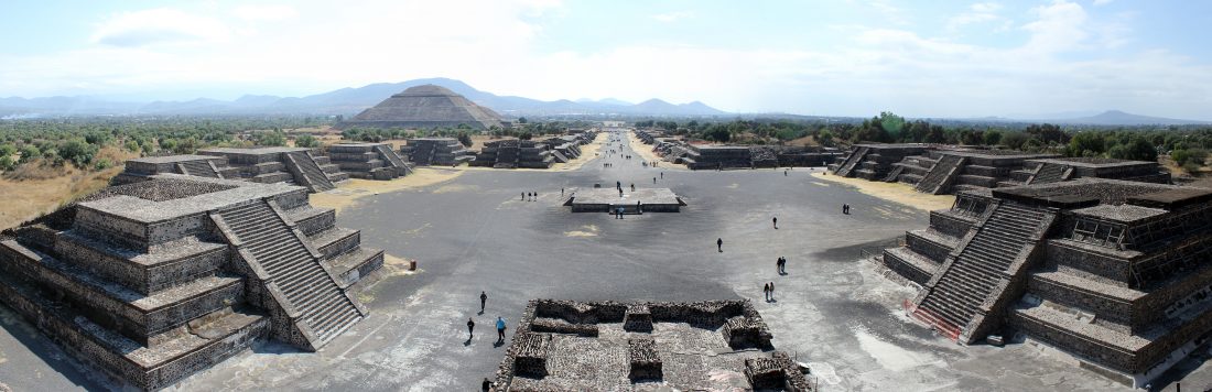 plan b viajero, Teotihuacan Panoramica, Piramide del sol