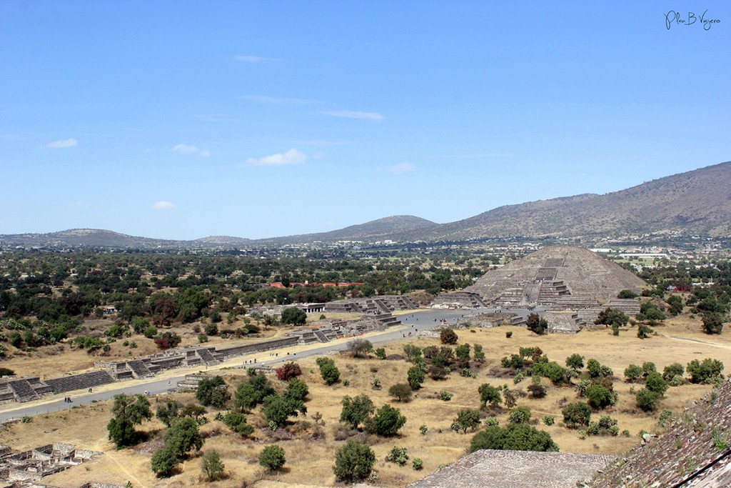 plan b viajero, piramide del sol teotihuacan, Pirámide de la Luna