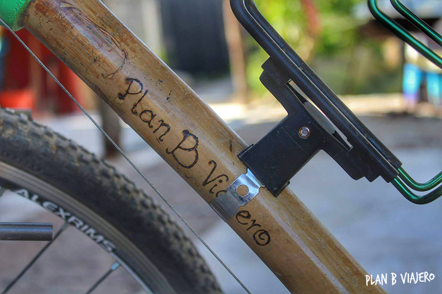 plan b viajero, viajar en bicicleta, cicloturismo en México, bici de bambú